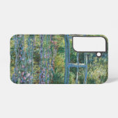 Coque Samsung Galaxy Claude Monet - Eau Lily étang, Harmonie verte (Verso Horizontal)