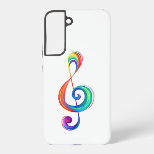 Coque Samsung Galaxy Clé arc-en-ciel (Verso)