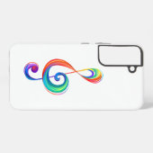 Coque Samsung Galaxy Clé arc-en-ciel (Verso Horizontal)