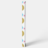 Coque Samsung Galaxy Clouds de lune et étoiles Faux Motif de Parties sc (Côté gauche)