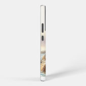 Coque Samsung Galaxy Coastal Seagulls Watercolor Seascape (Côté droit)