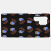 Coque Samsung Galaxy Cochon d'Inde debout buvant, (Verso Horizontal)