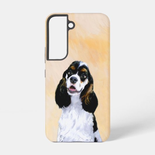 Coque Samsung Galaxy Cocker Spaniel (Parti) Peinture - Art Chien origin (Verso)