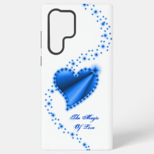 Coque Samsung Galaxy Cœur arc-en-ciel avec étoiles, La magie de l'amour