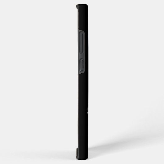 Coque Samsung Galaxy Coeur arc-en-ciel violet avec étoiles sur noir (Côté droit)