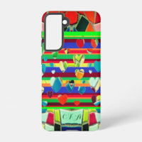 Coeurs Amusants à la mode Mosaïque Art