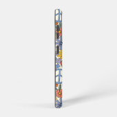 Coque Samsung Galaxy Coeurs de fleurs hippies Super rétro (Côté droit)