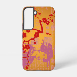 Coque Samsung Galaxy Collage asiatique vintage