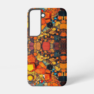 Coque Samsung Galaxy collage de pierres précieuses