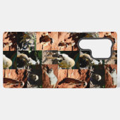 Coque Samsung Galaxy Collection de suricates Photo Collage, (Verso Horizontal)