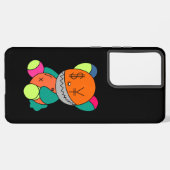 Coque Samsung Galaxy Colorful bear (Côté gauche)