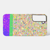 Coque Samsung Galaxy Colorful Mosaic Two-Tone (Verso Horizontal)