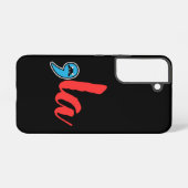 Coque Samsung Galaxy Coma La 2024 Dame Féline (Verso Horizontal)