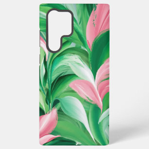 Coque Samsung Galaxy Combinaison Verte Et Rose Rose vert quelle coule