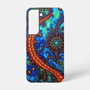 Coque Samsung Galaxy Comète de dragon : flamme céleste