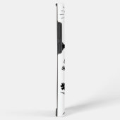 Coque Samsung Galaxy Commandes comiques en noir et blanc (Côté droit)