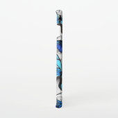 Coque Samsung Galaxy Composition des White and Blue Butterflies (Côté droit)