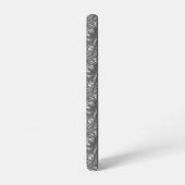 Coque Samsung Galaxy Conception Abstraite Argent Métallisé pour (Côté gauche)