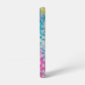 Coque Samsung Galaxy Conception abstraite de multicolore brillant (Côté gauche)