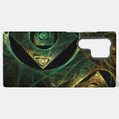 Coque Samsung Galaxy Conception d'art fractal abstrait de vibrations ma (Verso Horizontal)