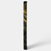 Coque Samsung Galaxy Conception d'art fractal abstrait de vibrations ma (Côté gauche)