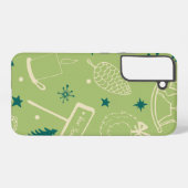Coque Samsung Galaxy Conception de boule de Noël de décembre de coupe d (Verso Horizontal)