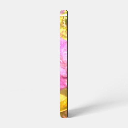 Coque Samsung Galaxy CONCEPTION DE STYLE DE FLEURS PURPLE Coque DE SAMS (Côté gauche)