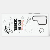 Coque Samsung Galaxy Conception de typographie de rentrée scolaire (Verso Horizontal)