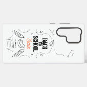 Coque Samsung Galaxy Conception de typographie de rentrée scolaire (Verso Horizontal)