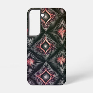 Coque Samsung Galaxy Conception d'œil de bijou rose et noir