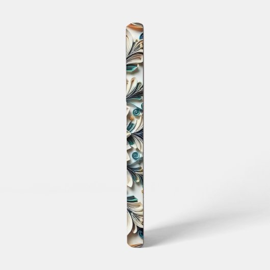 Coque Samsung Galaxy Conception florale 3D (Côté gauche)