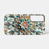 Coque Samsung Galaxy Conception florale 3D (Verso Horizontal)