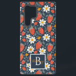 Coque Samsung Galaxy Conception mignonne de fraise avec nom personnalis<br><div class="desc">Ajoutez une touche de douceur à votre téléphone Samsung avec notre adorable Coque de design de fraises Samsung! Ce charmant coque offre non seulement une excellente protection, mais vous permet également de le personnaliser avec votre nom ou le nom d'un proche. C’est le cadeau idéal pour la famille et les...</div>