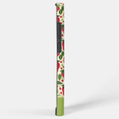 Coque Samsung Galaxy Conception mignonne de fraise avec nom personnalis (Côté droit)