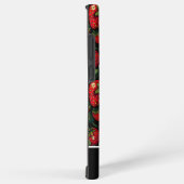 Coque Samsung Galaxy Conception mignonne de fraise avec nom personnalis (Côté droit)