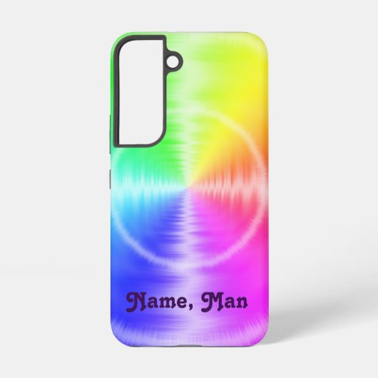 Coque Samsung Galaxy Conception tie-dye - (Verso)