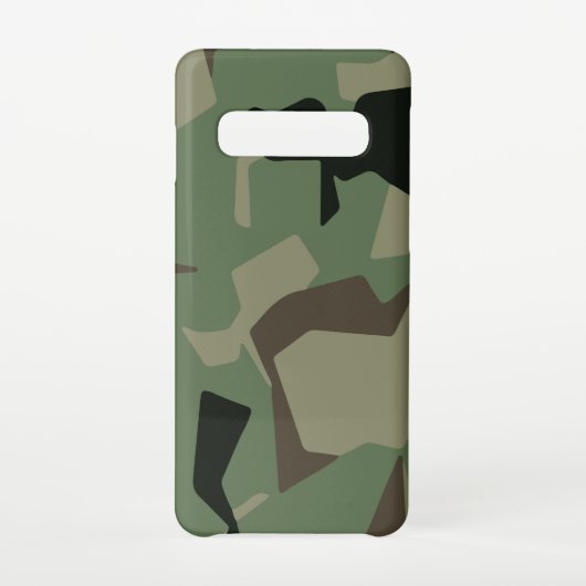 Coque Samsung Galaxy Concevoir Camo kaki (Dos)