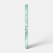 Coque Samsung Galaxy Confetti à huile bleu Glam Aqua (Côté gauche)