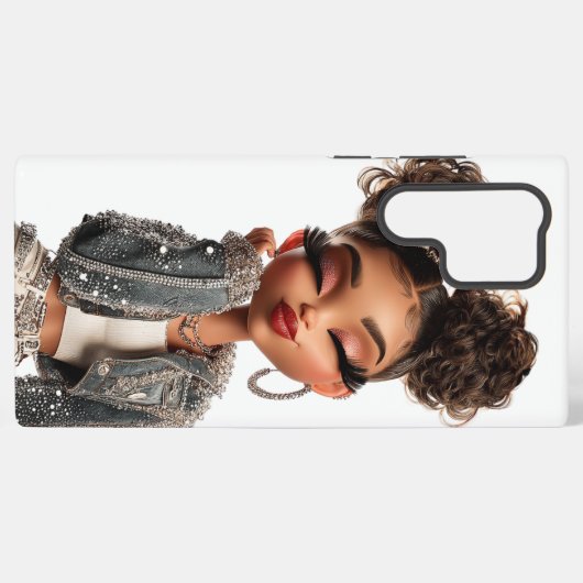 Coque Samsung Galaxy Confident Couture Cutie (Verso Horizontal)