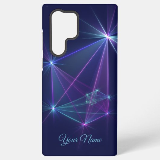 Coque Samsung Galaxy Constellation, Nom de l'art fractal abstrait fanta (Verso)