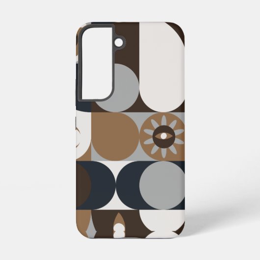 Coque Samsung Galaxy Contemporain Rustique Boho (Verso)