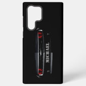 Coque Samsung Galaxy Cool personnalisé noir Chevy Camaro Votre nom (Verso)