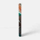 Coque Samsung Galaxy Copper Blue (Côté gauche)