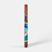Coque Samsung Galaxy Copper Blue (Côté droit)
