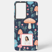 Coque de dessin personnalisé de champignons