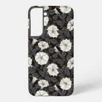 Coque de fleurs de lune coque iphone de l'accouple