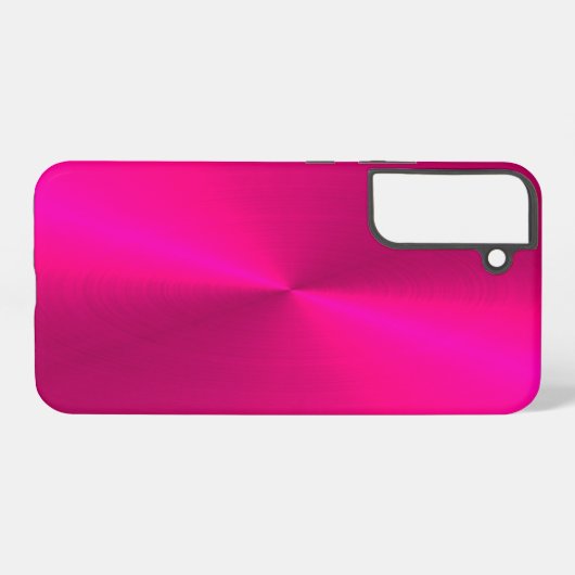 Coque Samsung Galaxy Coque de galaxie rose brillant (Verso Horizontal)