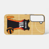 Coque Samsung Galaxy Coque de smartphone netball personnalisé (Verso Horizontal)
