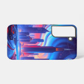 Coque Samsung Galaxy Coque Futuriste Samsung Galaxy S22 (Verso Horizontal)