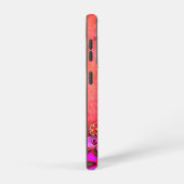 Coque Samsung Galaxy coque iphone d'intégrité "Coeurs et fleurs" (Côté droit)